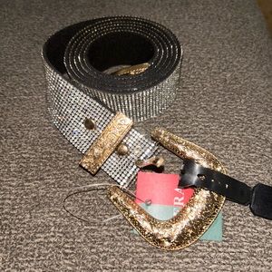 Rhinestone belt